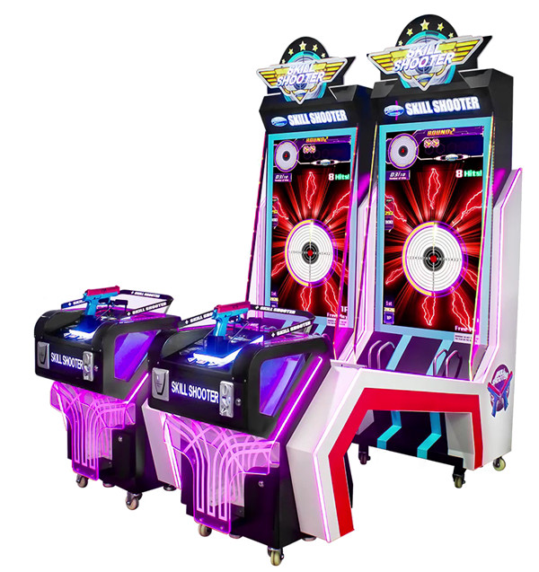 Quickshot Video Target Shooting Game Machine Top Gun Arcade Shooting Gun Game Machine