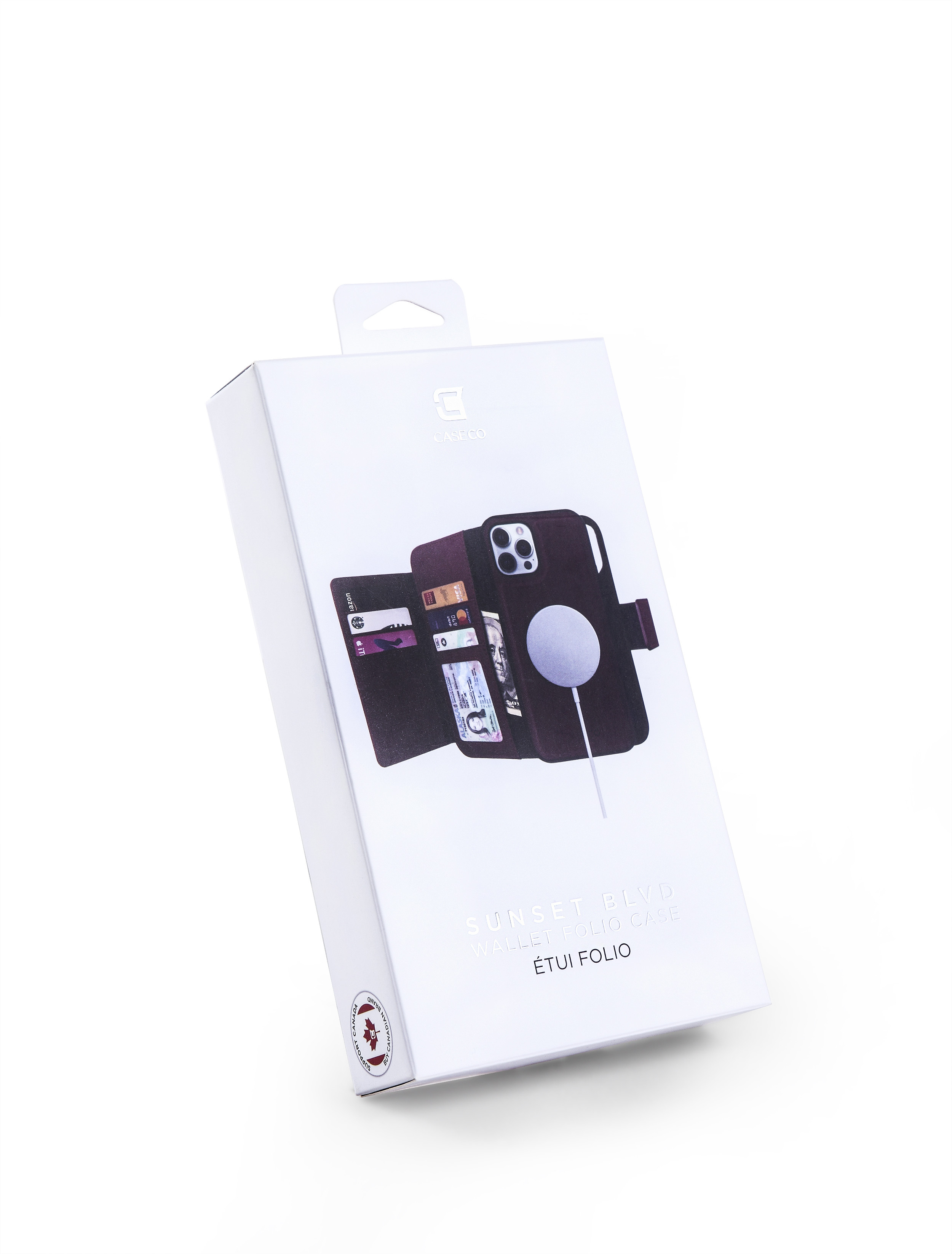 Full Color Tempered Glass Packing Box Printing Logo Silver Foiled With Hoop Up