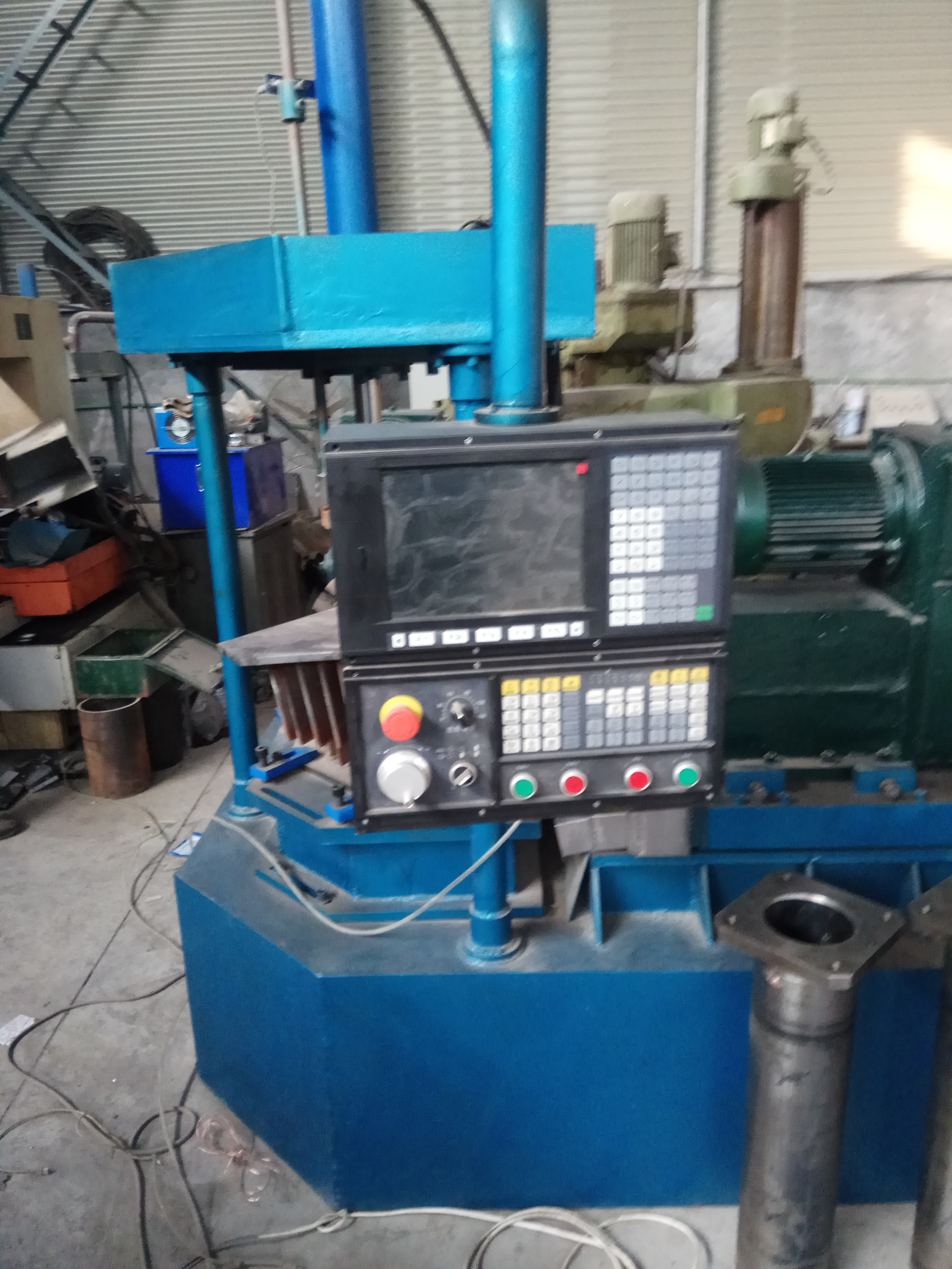 Pipe Fitting Beveling Machine Automatic High Rigidity Equipment