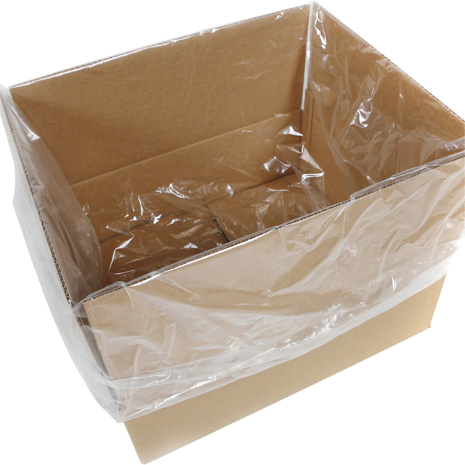 HDPE/LDPE/LLDPE Plastic Cardboard Box Plastic Can Liner For Food Clear And Durable