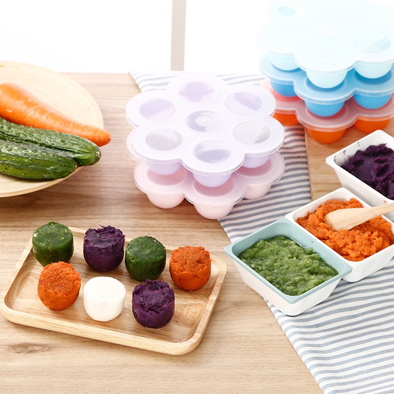 6 Cubes Egg Bites Mold Customized Personalized Shaped Silicone Ice Tray And Snack Maker Kitchen Tool