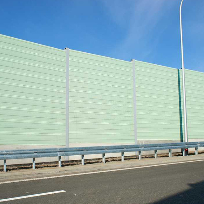 Railway Perforated Metal Acoustic Panel Wall Noise Barrier Fence
