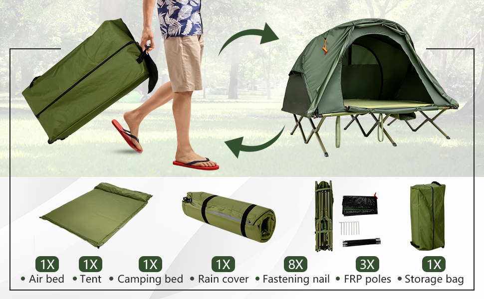 cot tent 2 person