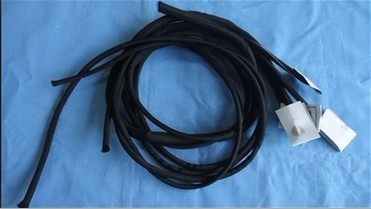 Fiber Optic Cable Fittings Longitudinal Tube / Plastic Screw Cover