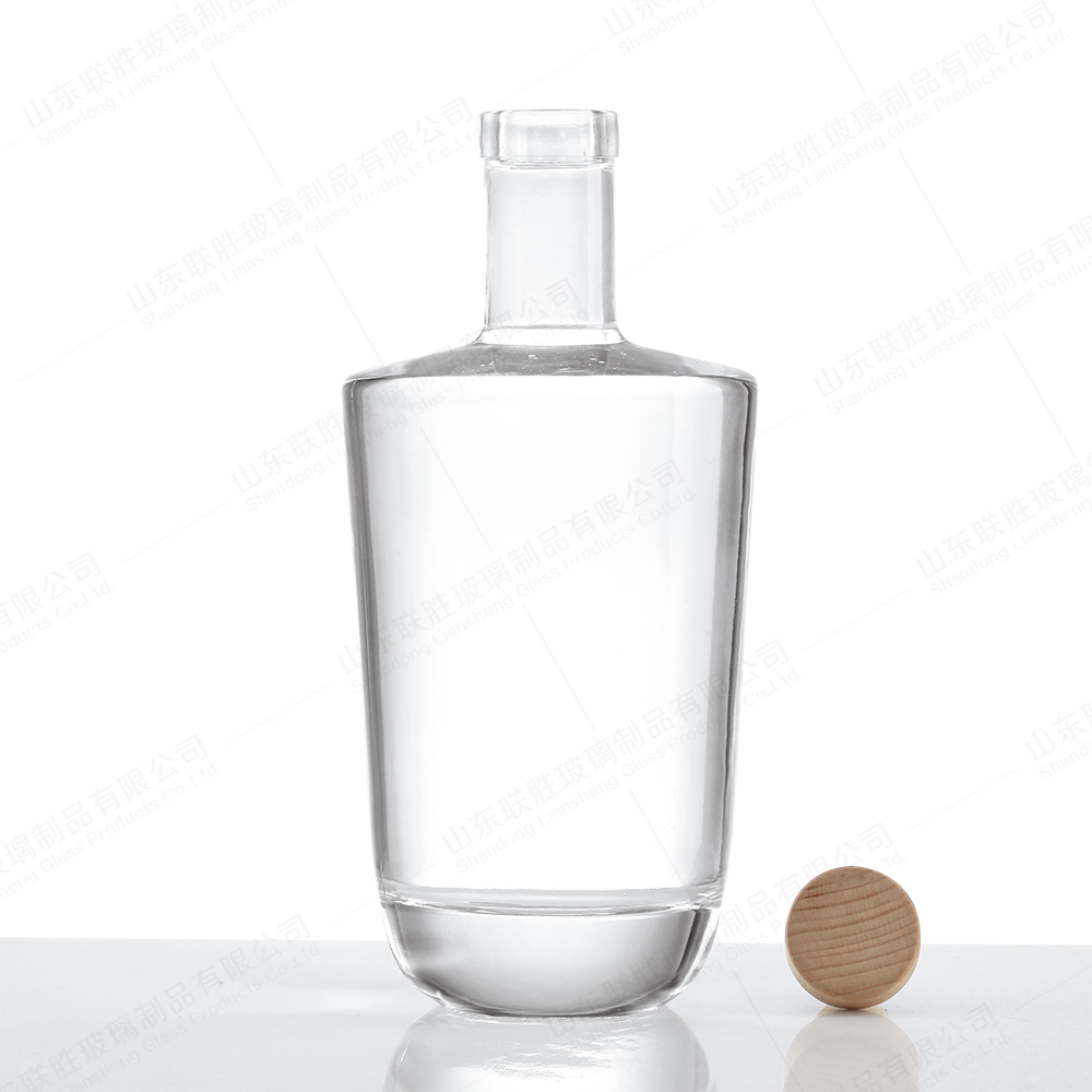 High Flint 100ML 500ML 750ML Glass Bottle for Beverage Fruit Juice Wine Liquor Drinking