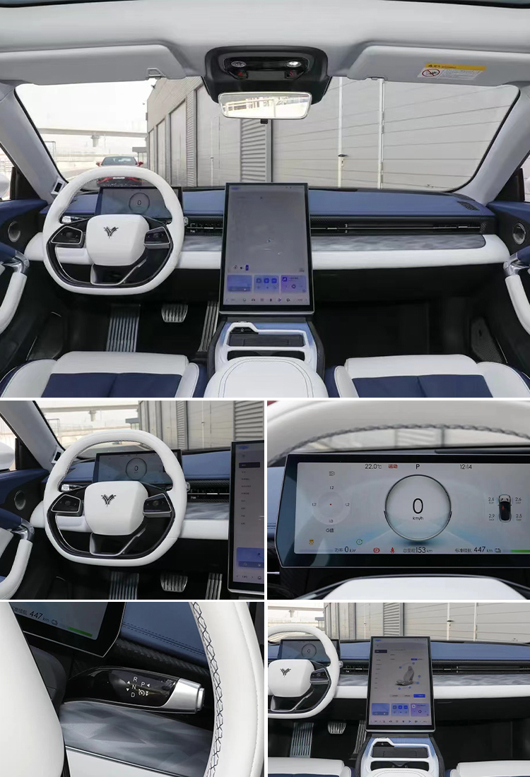 2024 's Best 4 Seater Electric Sports Car with 78.4KWH Battery and 3.9s Acceleration