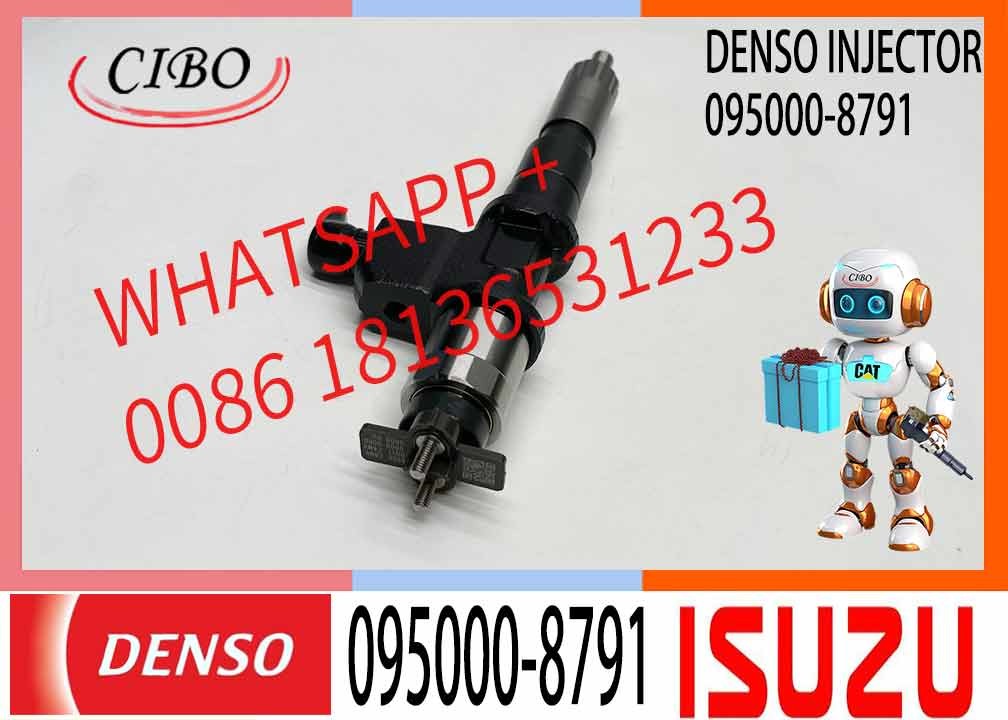 High Quality Common Rail Injector 095000-8633 095000-8790 095000-8791 8-98140249-1