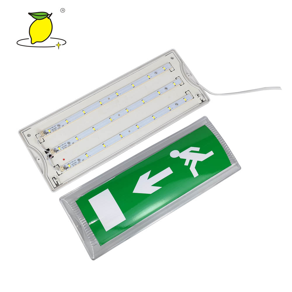 Rechargeable Bulkhead LED Emergency Light Multiple Functional With Battery Backup