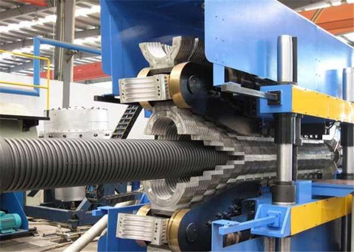 HDPE Corrugated Plastic Pipe Extrusion Machine Fully Automatic