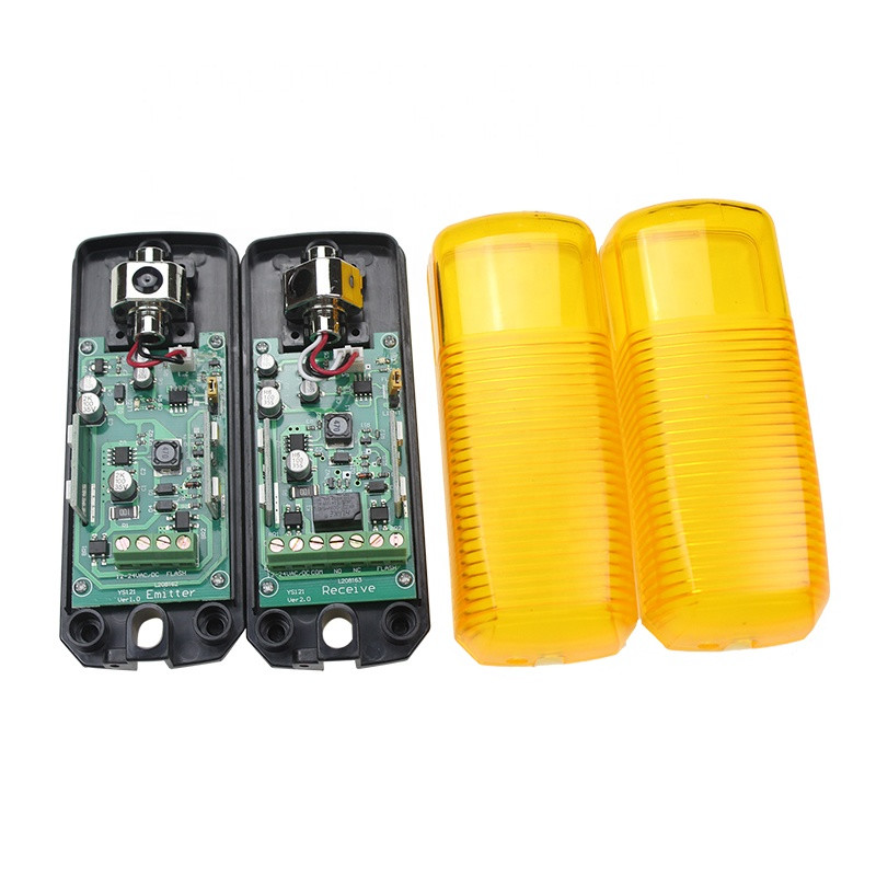 24V Flash LED Lamp YS121 Infrared Photocell Gate Sensor