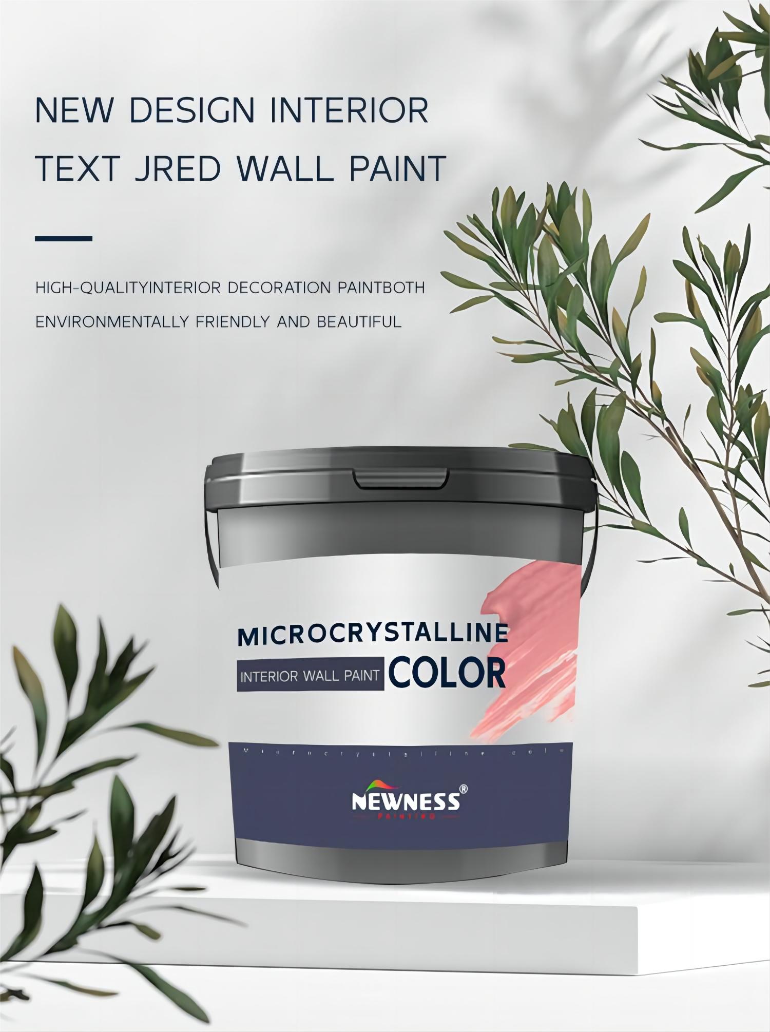 Low VOC Texture Paint for Interior Wall Coating 2m2/KG Theoretical Spreading Rate