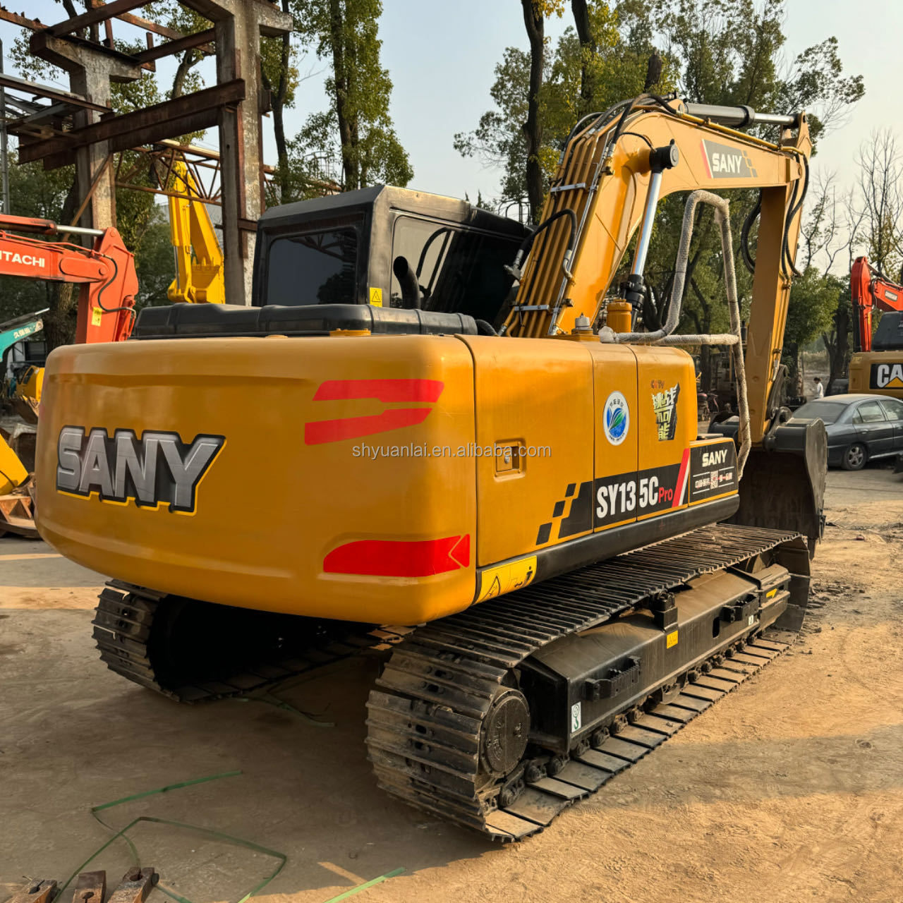 69.6KW Second Hand Sany 135 Excavator For Crushing Used Hand Excavators 2019