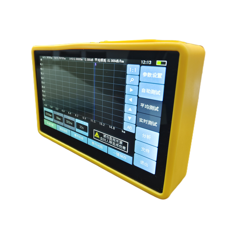 28dB Maximum Dynamic Range OTDR for Multifunction USB Type-C Fiber Optic Equipment