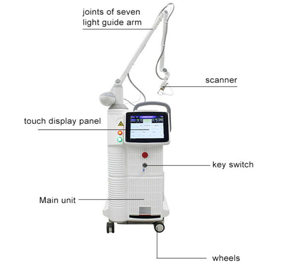 Ultrapulse 30W 40W Co2 Laser Machine For Skin For Vaginal Mucosa Layer Myometrium