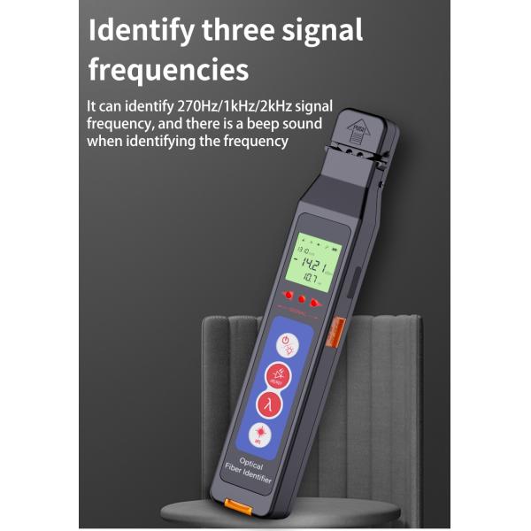 KFI-45 Cable Tester with Fiber Visual Fault Locator VFL and Optical Power Meter Fiber Identifier FOI Detector