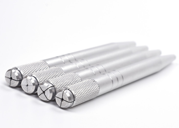 Platinum Microblading Tattoo Eyebrow Pen for Permanent Make Up Light Weight Design with Lock pin Tech