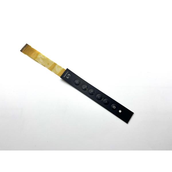 Texture Coating 1x3 FPC Membrane Switch Chemicals Resistant With Perimeter