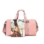 Waterproof Nylon Yoga Gym Bags With Shoe Compartment Sport Bags Custom Logo