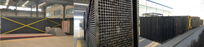 High pressure Coal Fired Steam Boiler Components Enamel Tube Air Preheater Wiht Advanced Technology