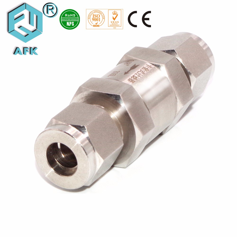 SS 6mm In Line Gas Strainers High Pressure Applied To Liquid Gas