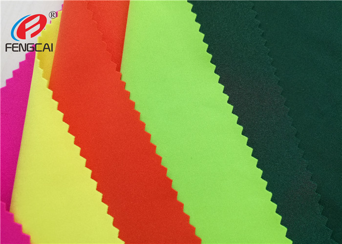 Shiny Stretch Fabric 80 / 20 Nylon Spandex Underwear Fabric Soft Touch