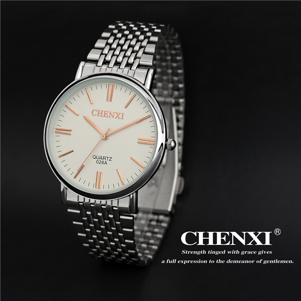 Man Watch Business Watch Guangzhou Kinpac Watch Gift Box Packing Stainless Steel Watches