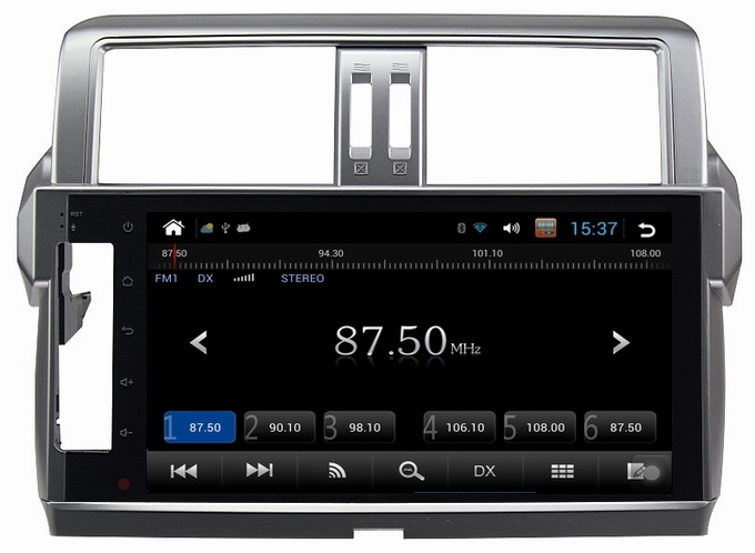 Ouchuangbo android 4.2 Toyota Prado 2014 audio DVD gps radio support canbus 4 core BT MP4 media player