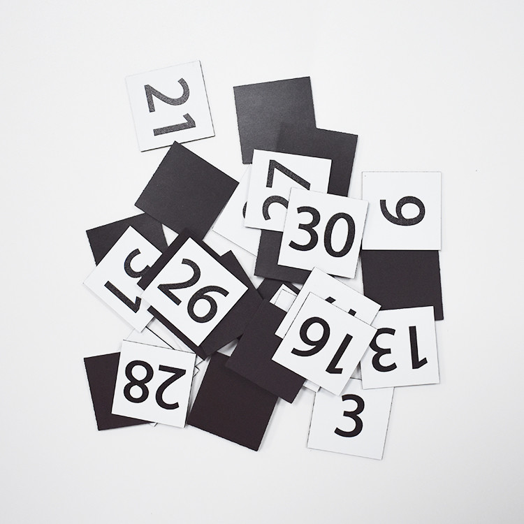 Children Learning Magnetic Letters And Numbers Flexible Durable For Whiteboard