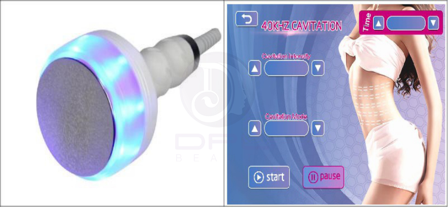 AS81 Ultrasound Rf Slimming Vacuum Cavitation Machine CE Certified Skin Tightening