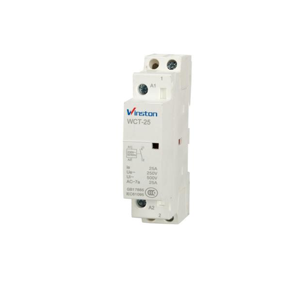 Buy cheap Modular Homes 1NO Telecommunication 25A single Phase AC Contactor product
