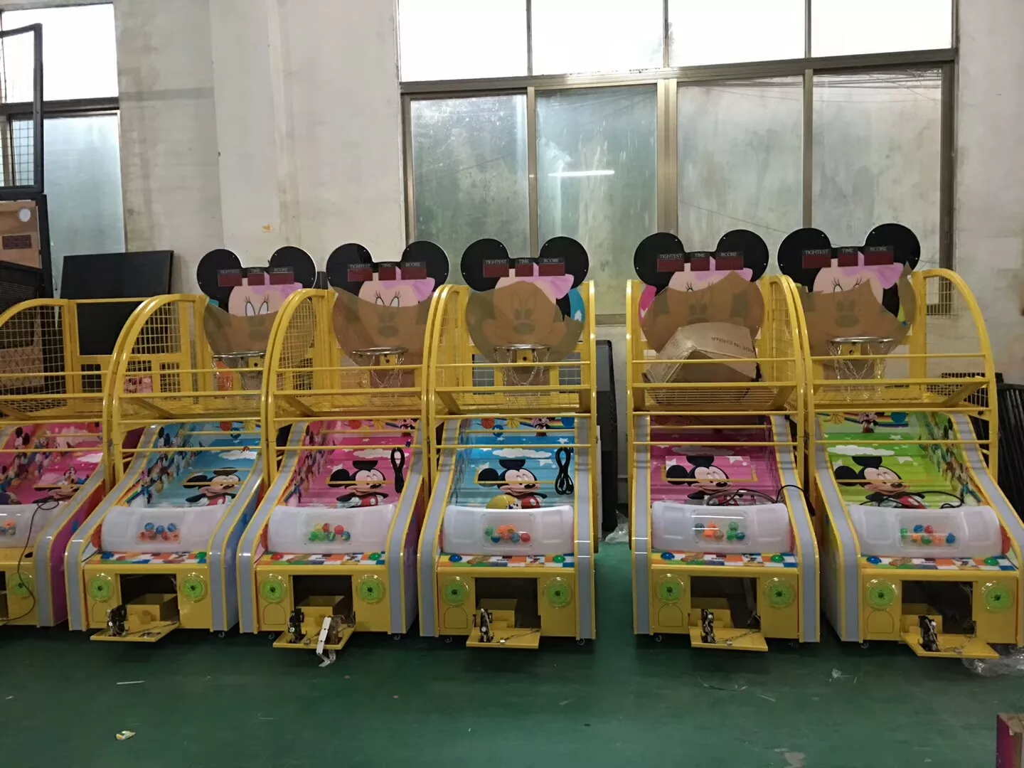 Dreamland Coin Operated Electronic Basketball Game Machine Street Basketball Machine