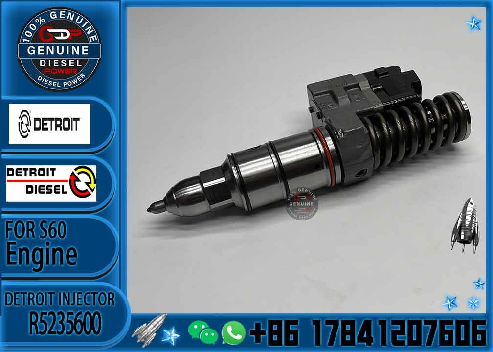 R5235600 For Detroit Diesel 50 60 Series Diesel Fuel Injector 5235600 For Advance, Agco, Autocar, Ford, Freightliner, Ke