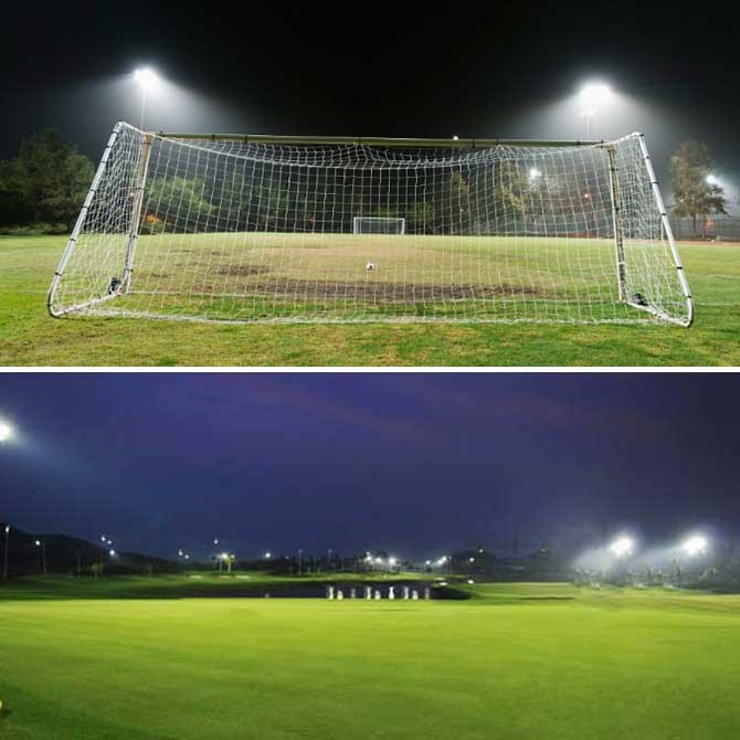 250W Outdoor LED Flood Lights Durable Tunnel Lighting Fixtures 6000K