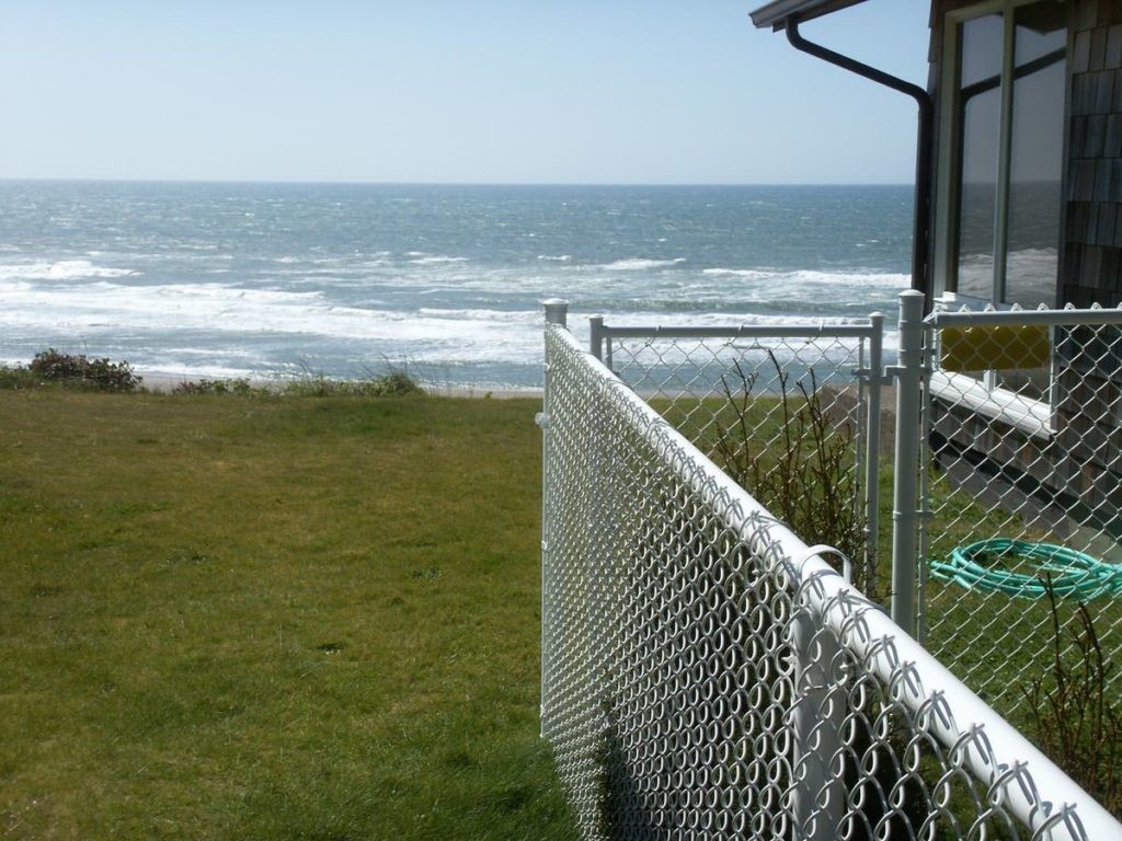 High Security Durable 5.0mm Steel Chain Link Fencing Panels Diamond Shape