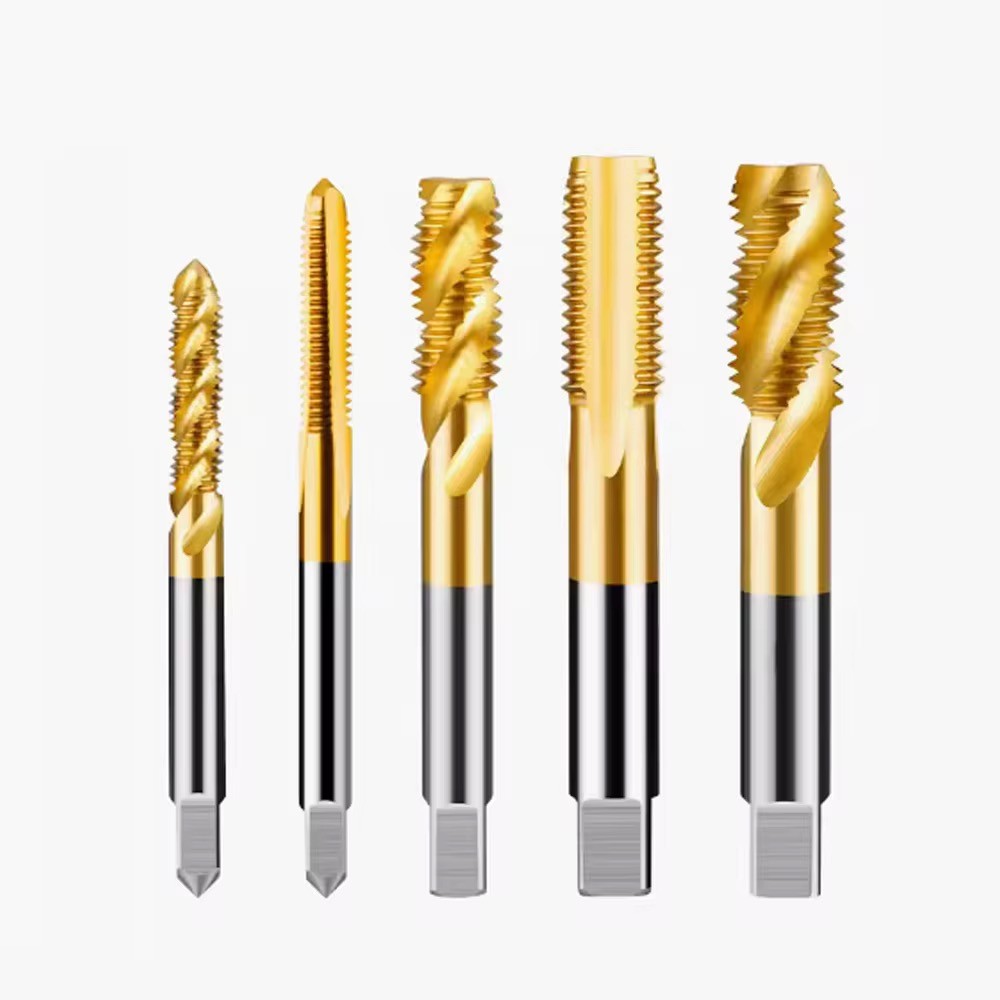 Metric Tungsten Steel Tap Thread Tools HSS Machine Taps Set for Stainless Steel Threading Low Medium High Carbon Steel