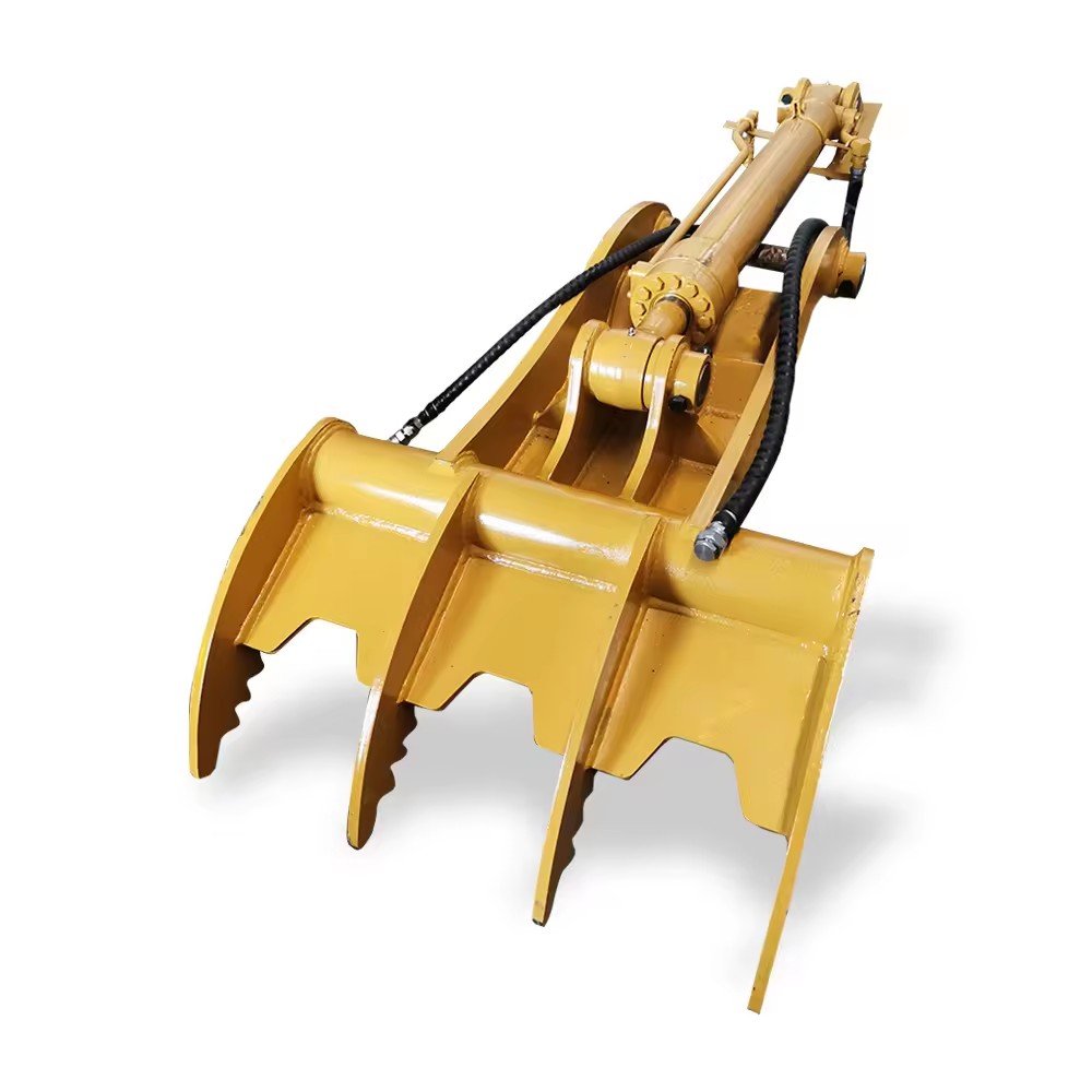 bucket crusher field rocks import hydraulic motor high vibration frequency crushing bucket