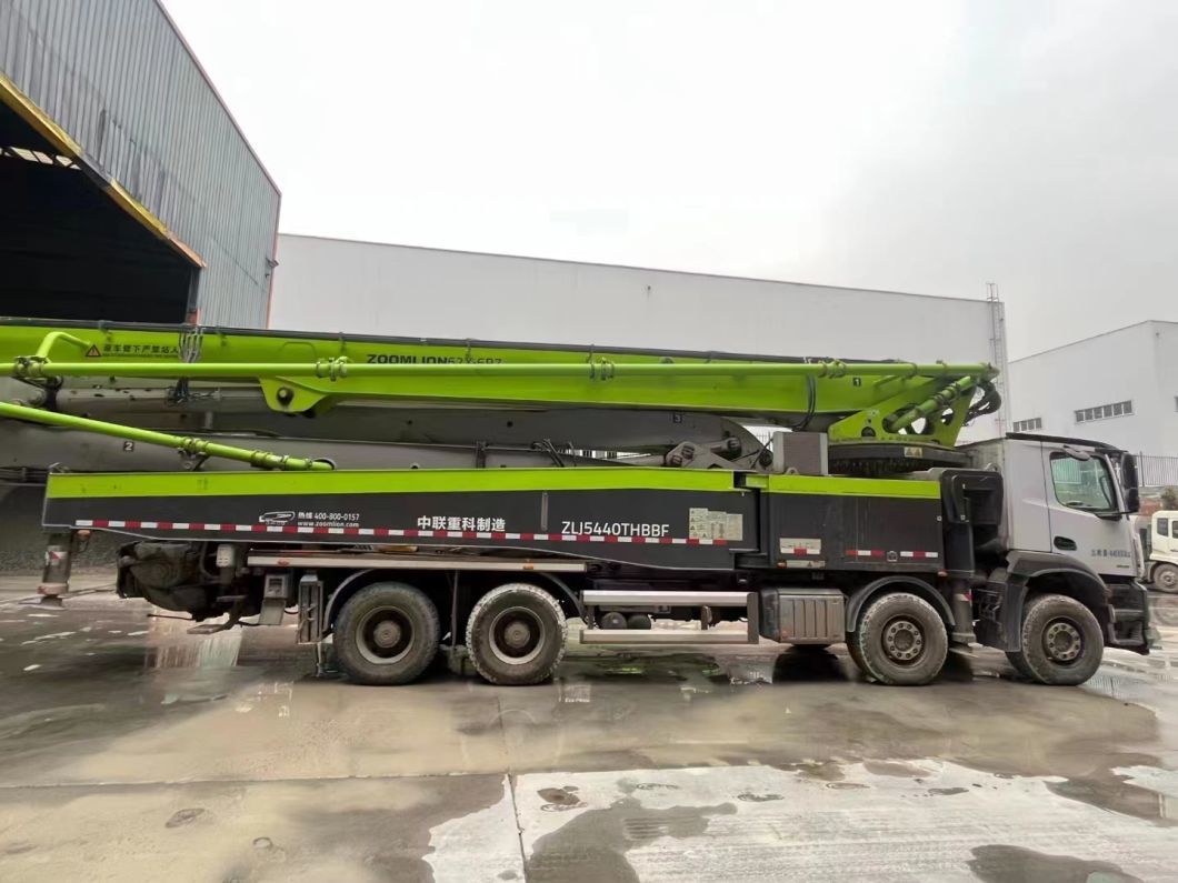 21 Year Zoomunited 62m Benz Chassis Concrete Pump