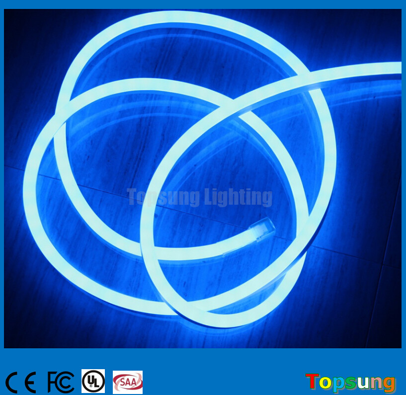 50m 12v 24v micro 7*15mm high lumen white milky Jacket Mini Led Flex Neon 10cm cuttable Flexible LED Neon Rope