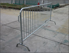 Hot Dipped Galvanized Crowd Control Barriers For Sale, Available any Size Customized