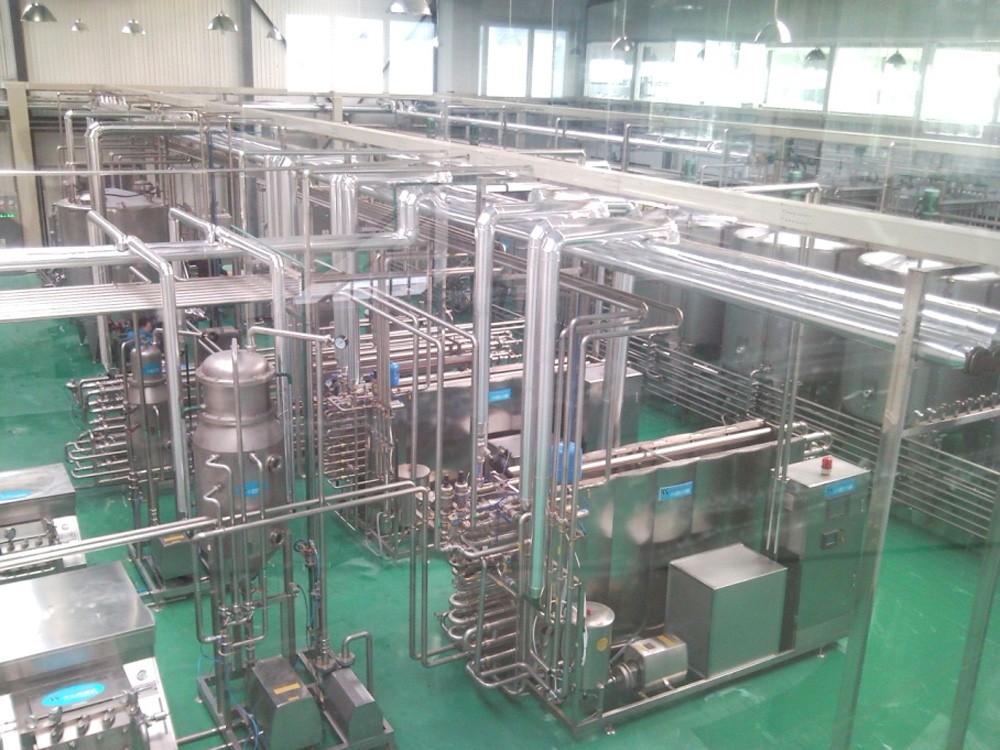 Single Effect Falling Film Evaporator In Sugar Industry Oil Distillation Extraction Machine