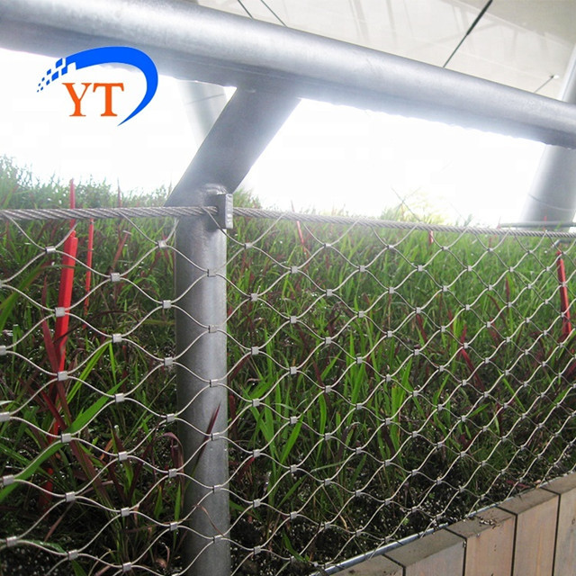 Ss304 Inox Wire Mesh Balustrade X Tend 200x200mm