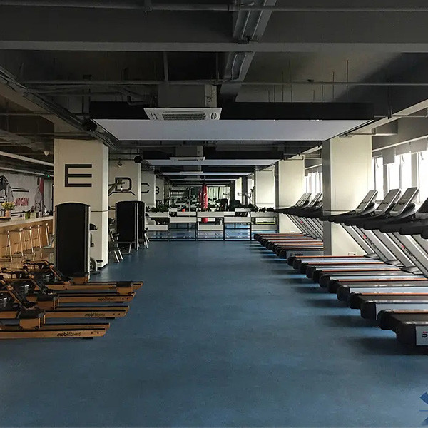 Outdoor 100x100mm Gym Rubber Flooring Mat Tiles Anti Microbial