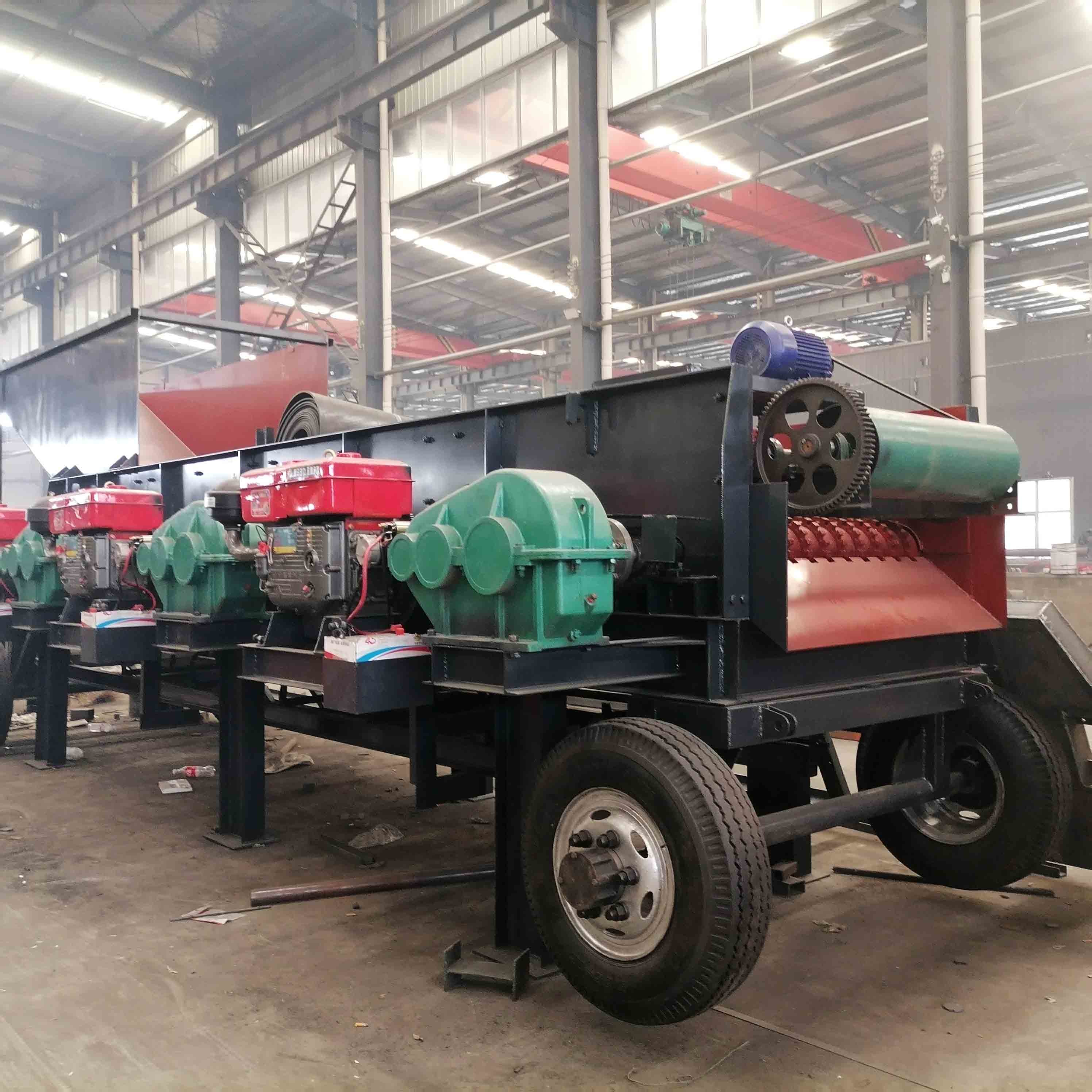 Mud And Stone Separator Mining Screening Soil Sand Stone Separator Machine