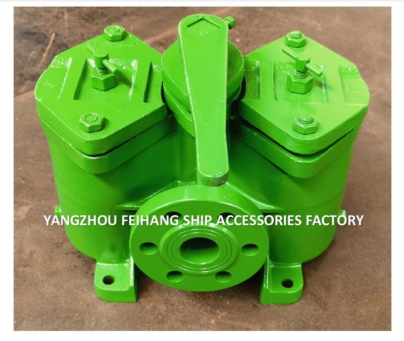 Technical Parameter Table For Duplex Oil Filter Double Oil Strainers Model AS32 Cb/T425-94 Body Cast Iron With Filter