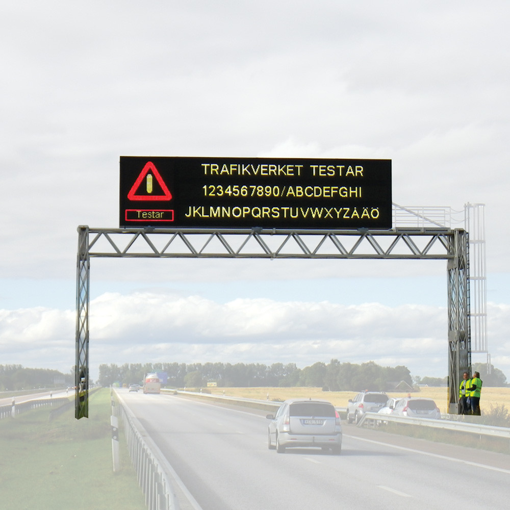 P16 P20 Highway Motorway VMS Signs Outdoor LED Digital Board