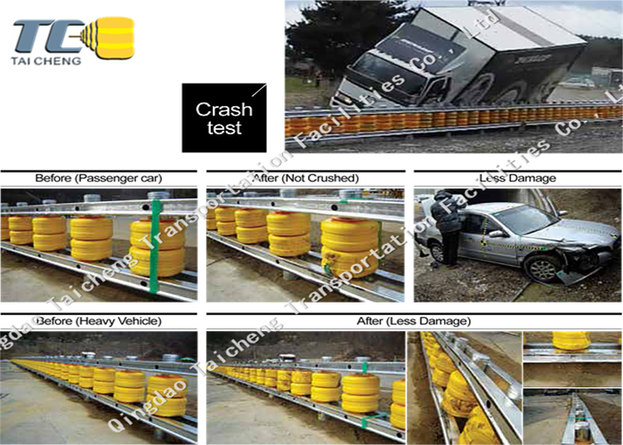 Stainless Steel Beam Roller Barrier Fence Hot Dip Galvanized 2
