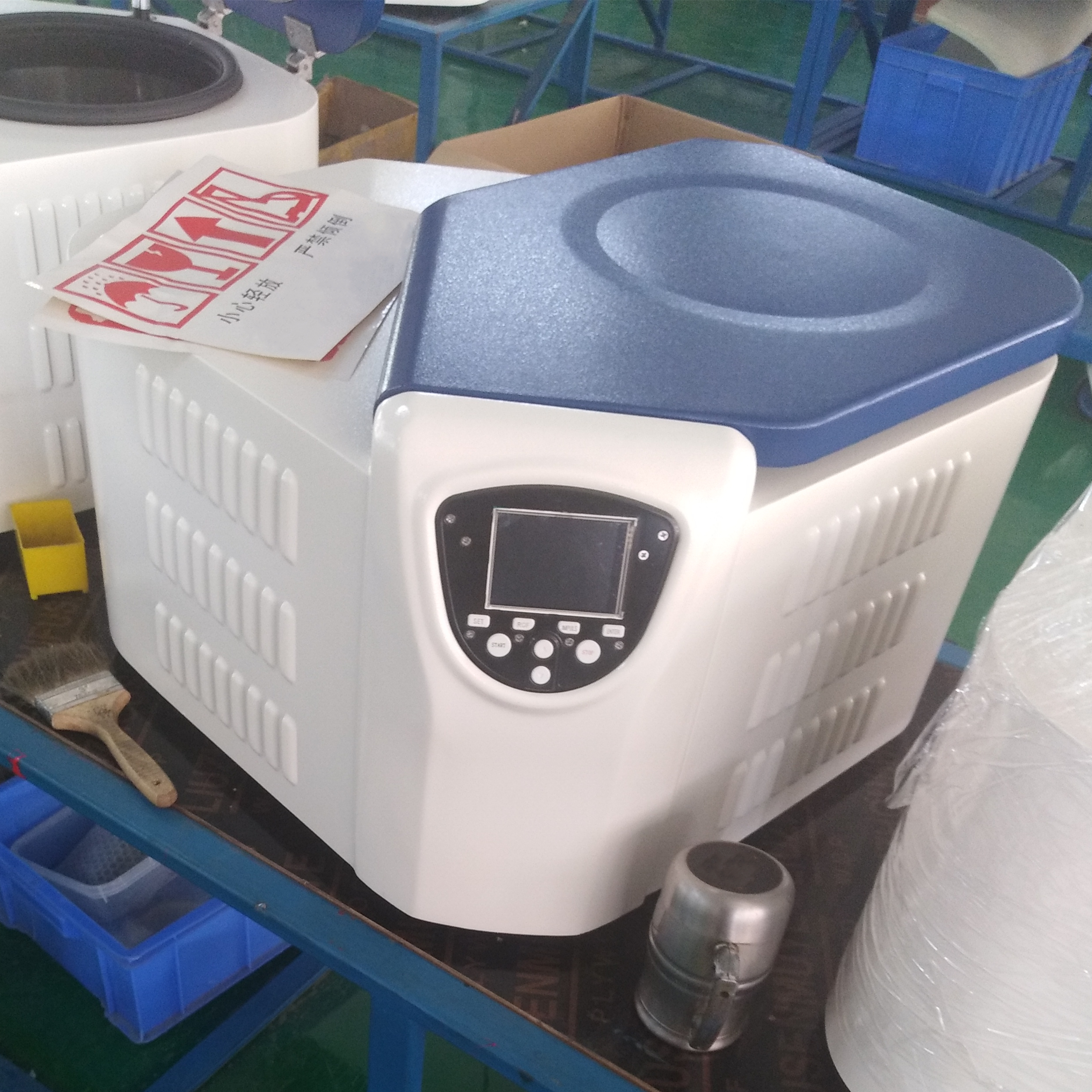 LCD Display High Speed Refrigerated Centrifuge 12000 Rpm
