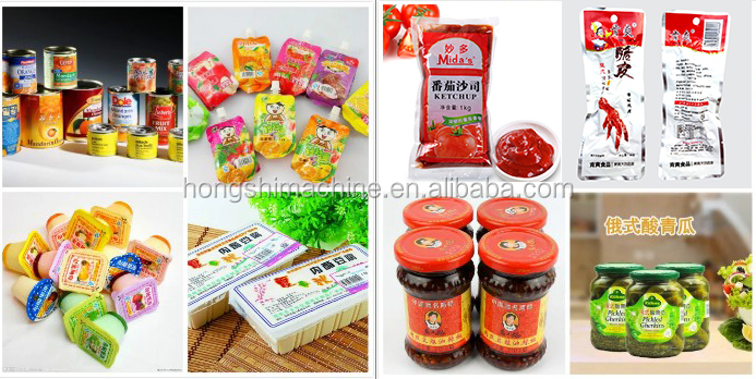 Water Bath Vacuum Plastic Packing Bag Pasteurizer Machine/Canned Food Tunnel Pasteurization Machine