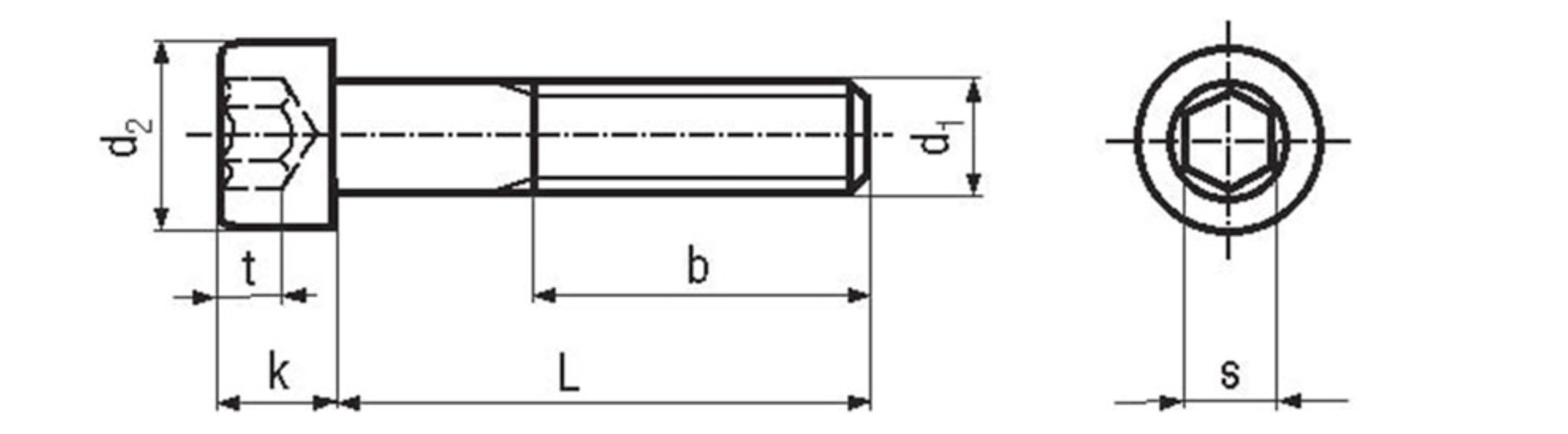 Din 912 Socket Head Cap Screw Iso 21269 Iso 4762 2 M2 5x10 M3 X 55 M3x20 Hexagon Cap Bolt
