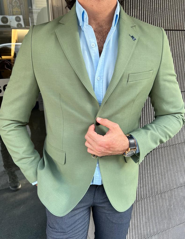 40% Wool Mens Casual Business Jacket